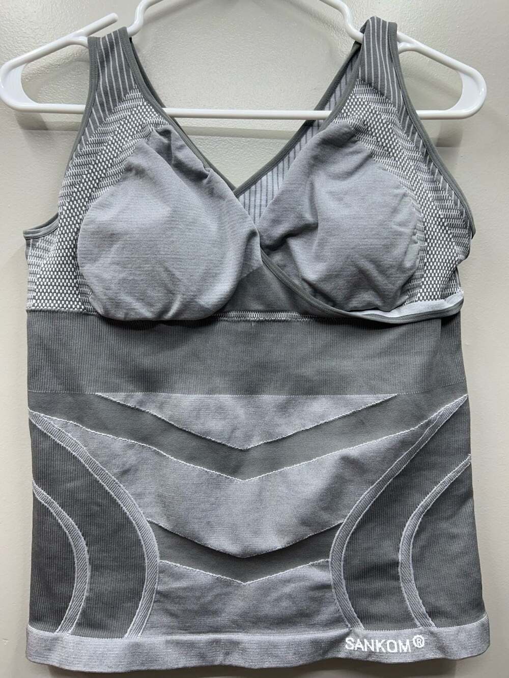 Sankom Patented Bamboo Shapewear Camisole with Built-in Bra